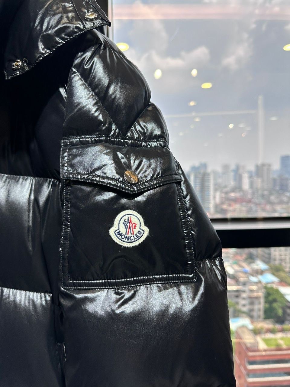 Glossy Down Puffer