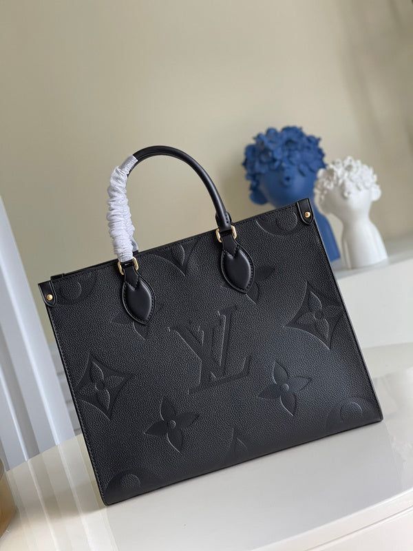 LV OnTheGo PM en piel Monogram Empreinte negro