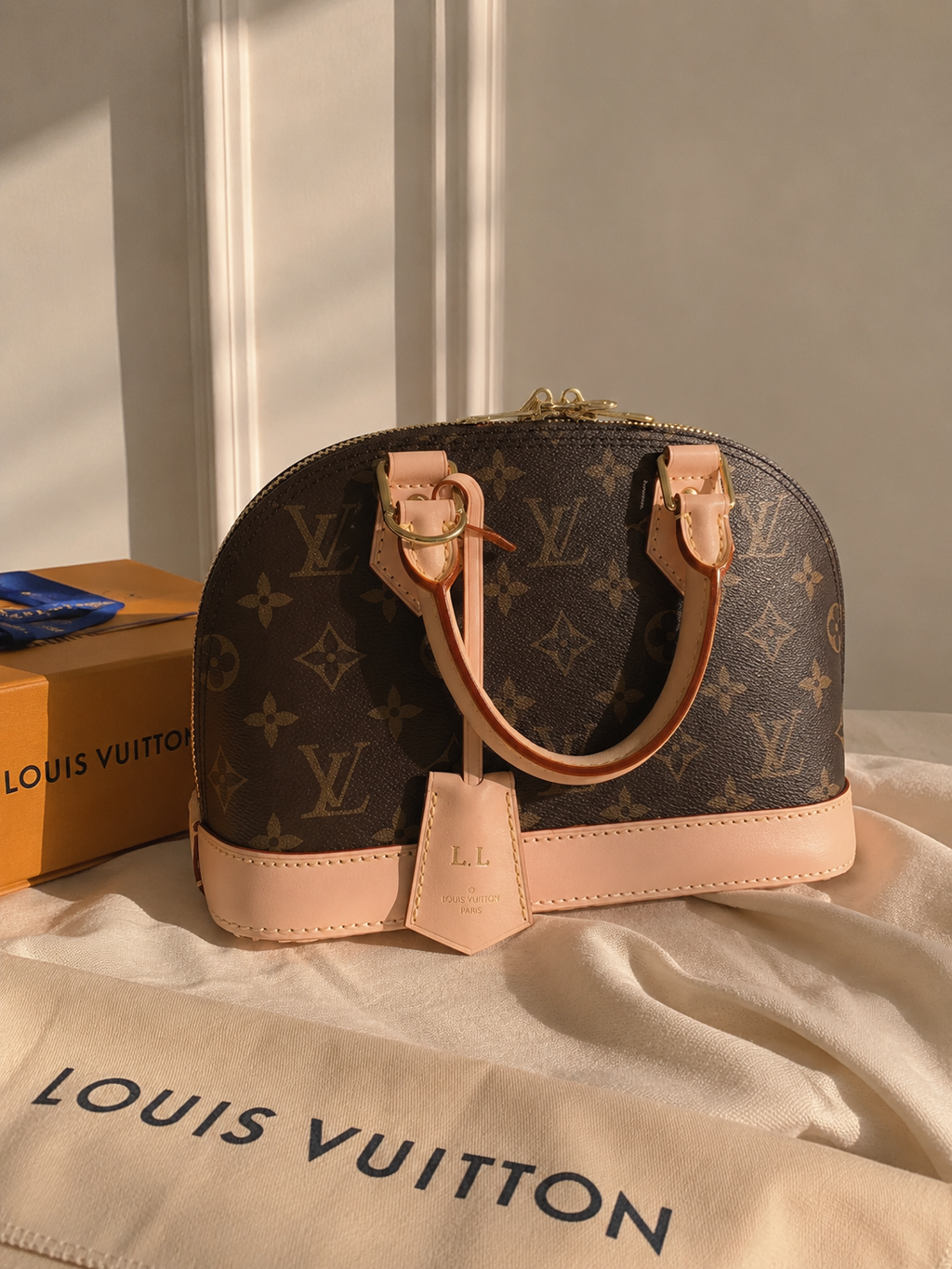 Louis Vuitton Alma BB en lona Monogram