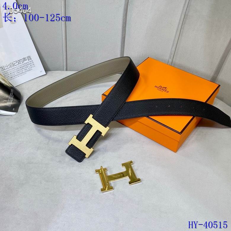 Iconic Reversible Leather Belt