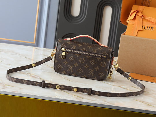 Bolso bandolera de cuero