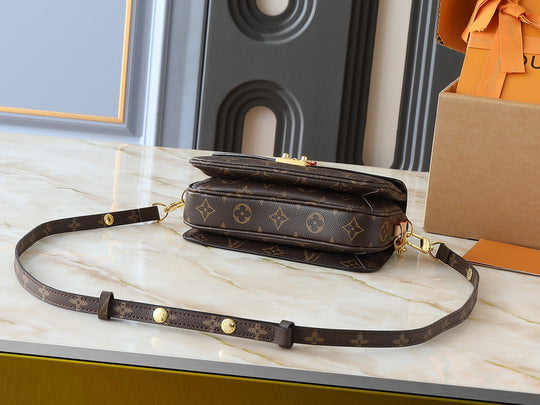 Bolso bandolera de cuero