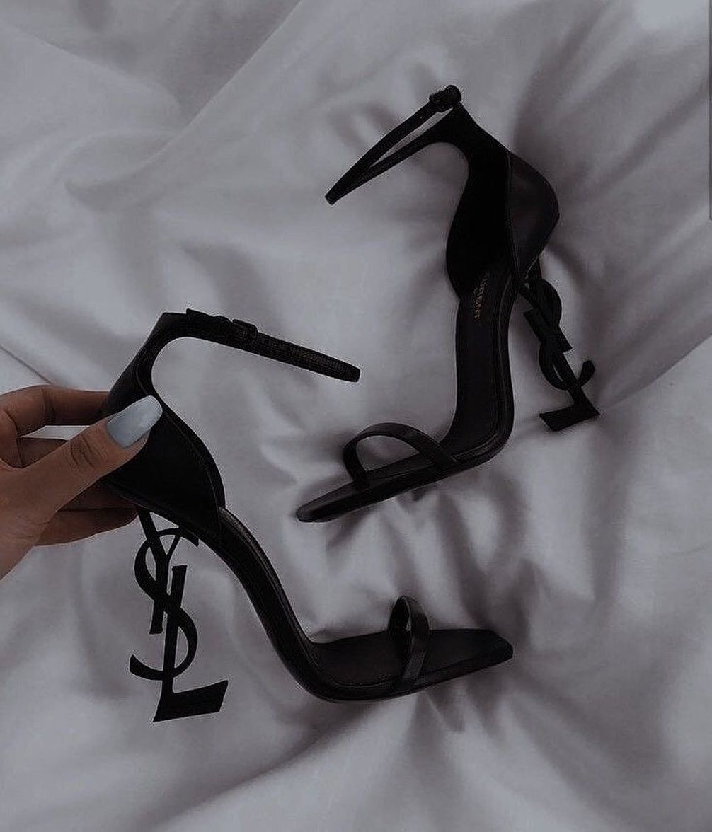 Tacones Icónicos Negros YSL