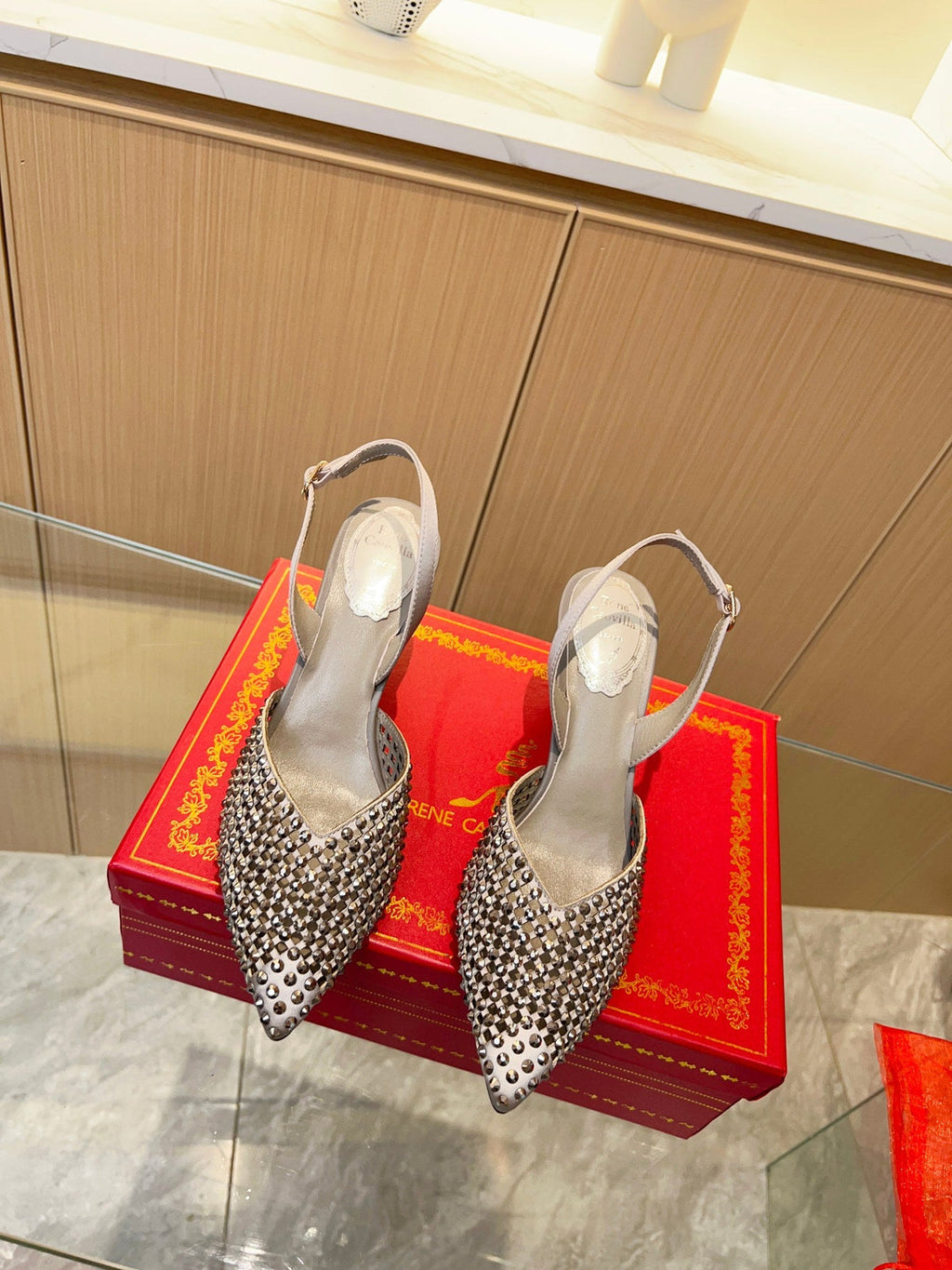 Tacones Fiona Gemstone