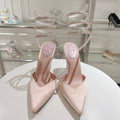 Cleo heels with snake design