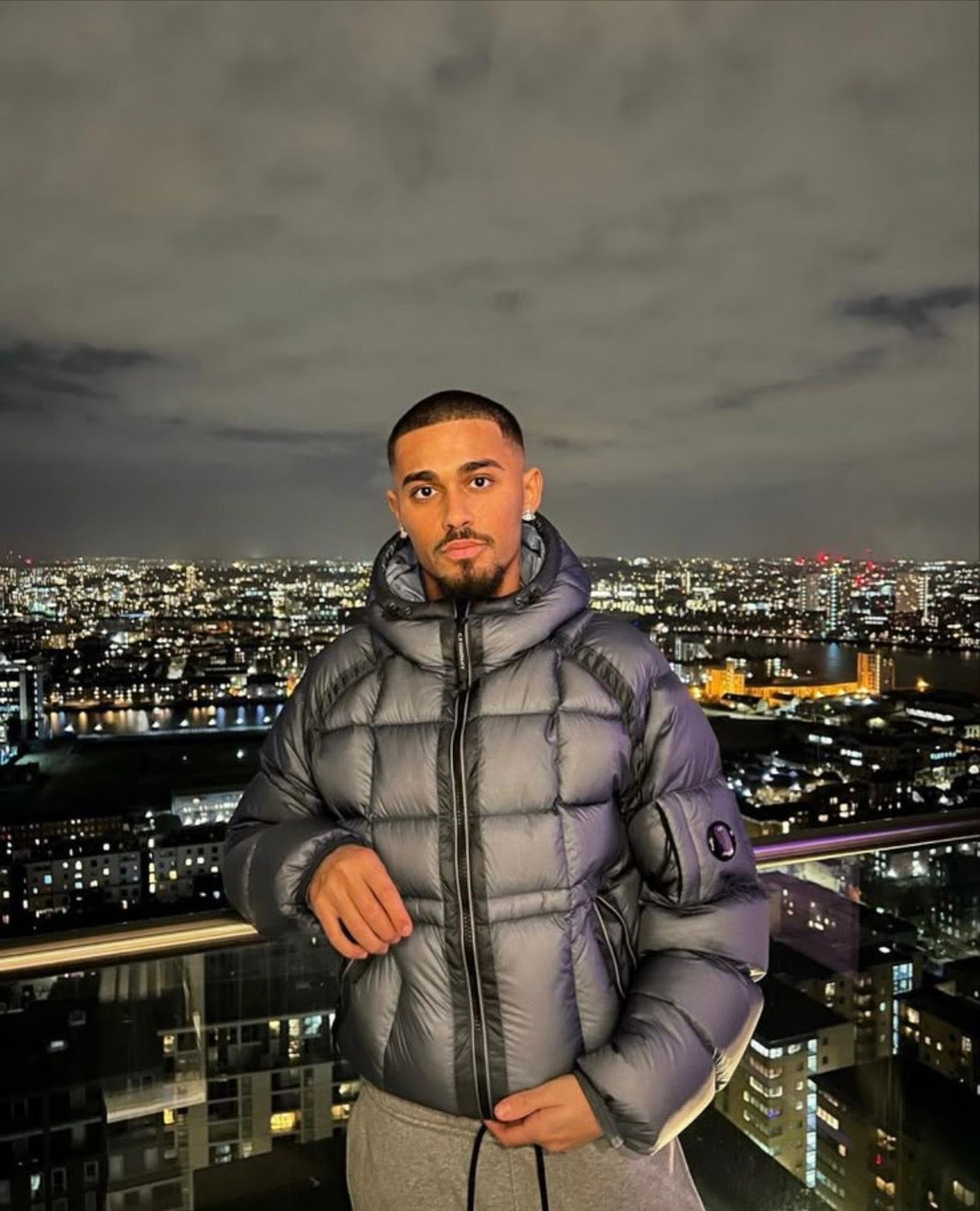 C.P. Company D.D. Shell Hooded Puffer Jacket