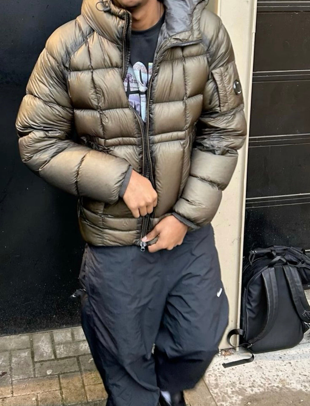C.P. Company D.D. Shell Hooded Puffer Jacket
