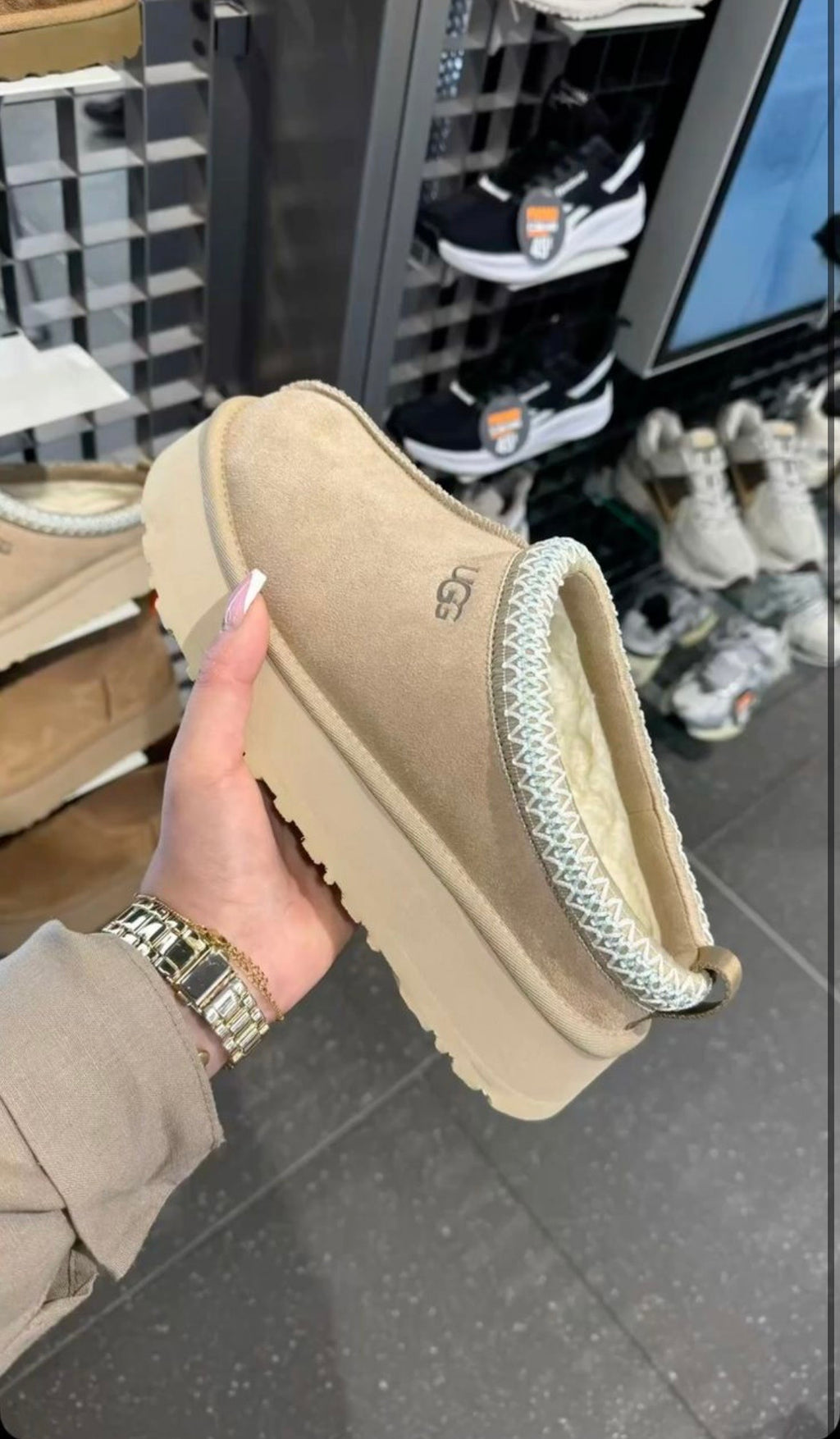 The Ugg Tazz Slipped
