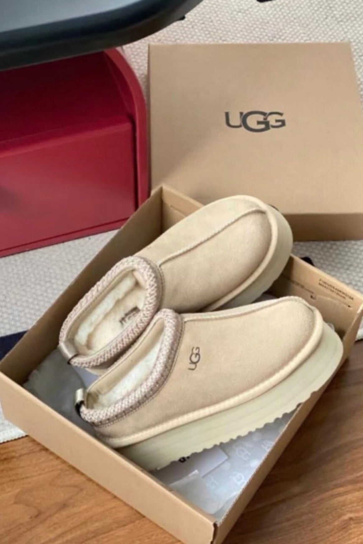 The Ugg Tazz Slipped