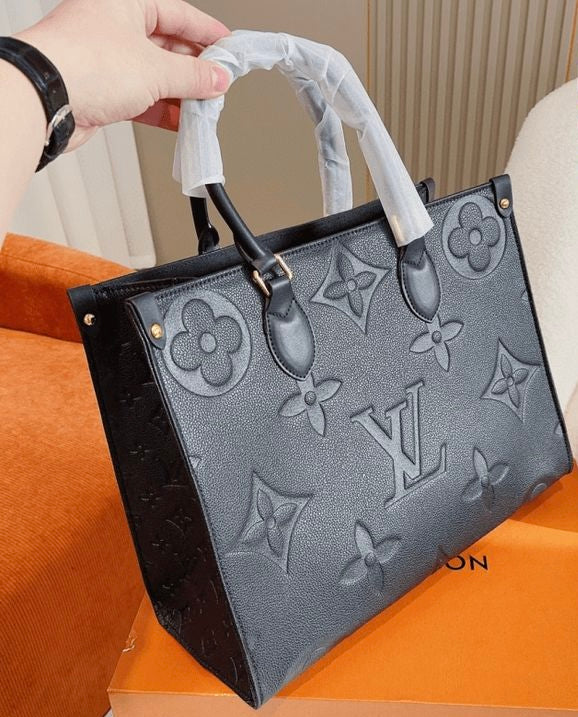 LV OnTheGo PM en piel Monogram Empreinte negro