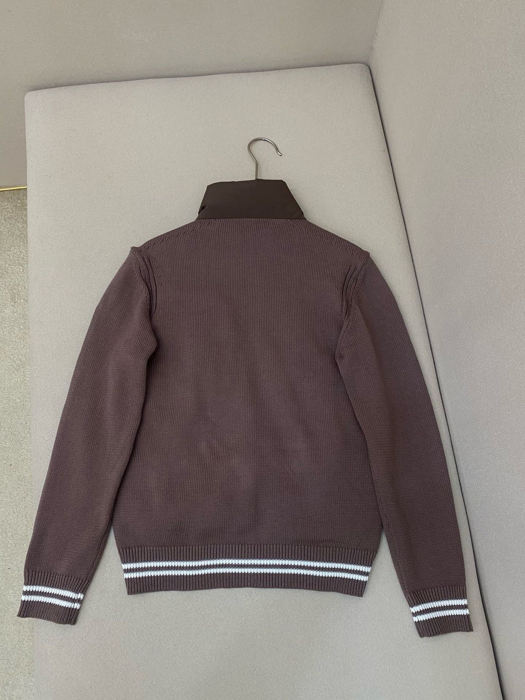 Knitted Down Cardigan