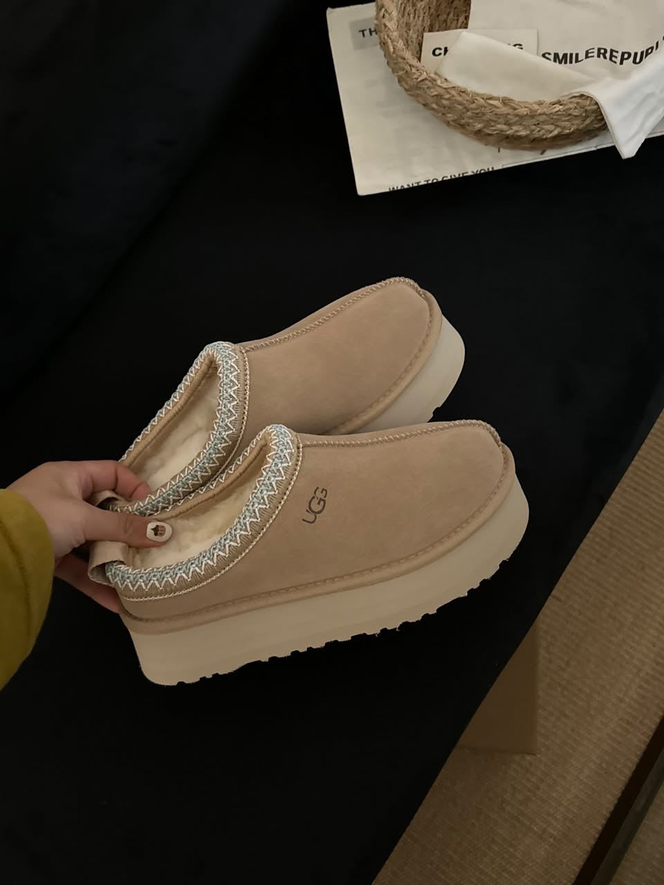 The Ugg Tazz Slipped