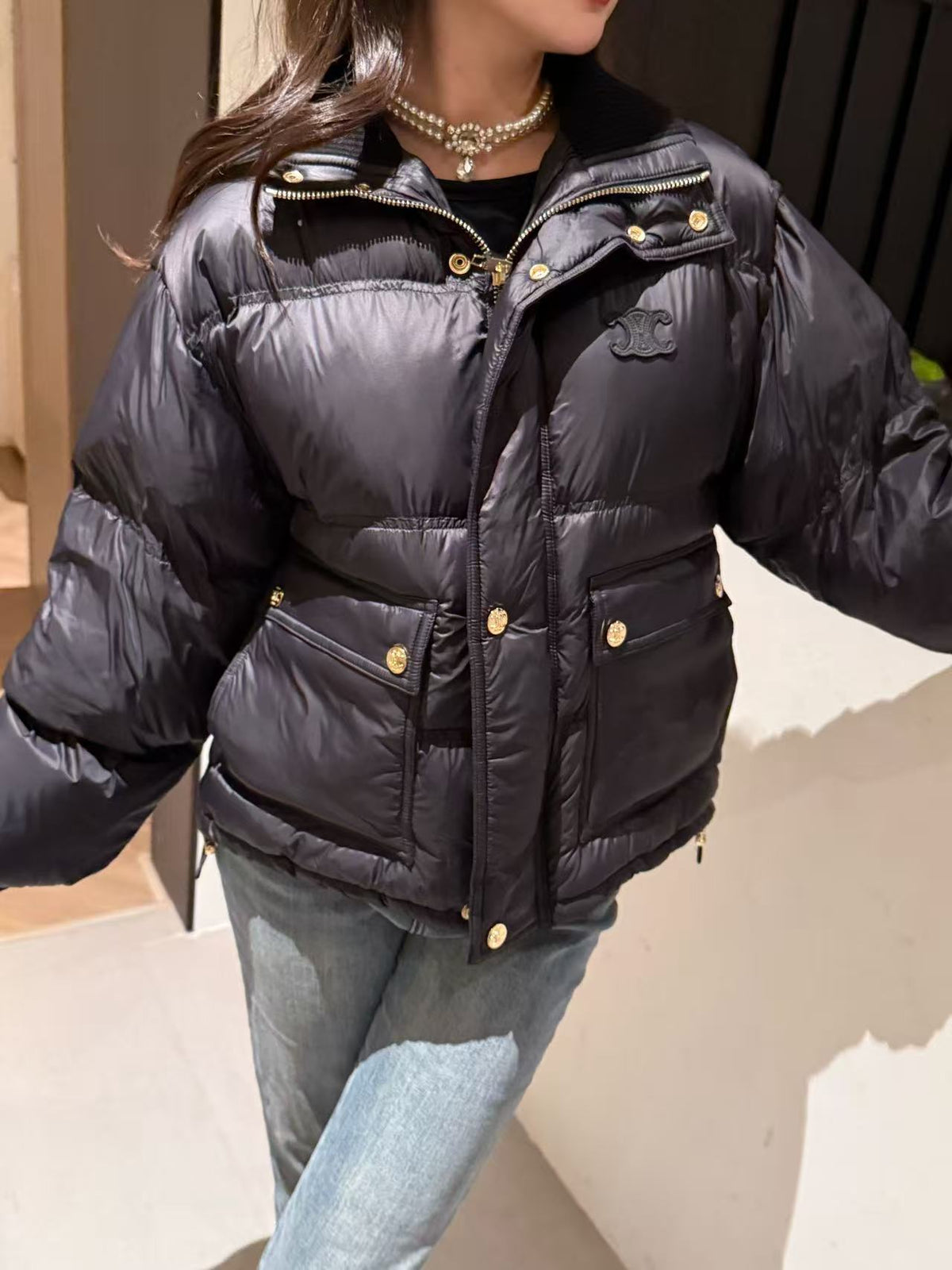 Brown Puffer Jacket