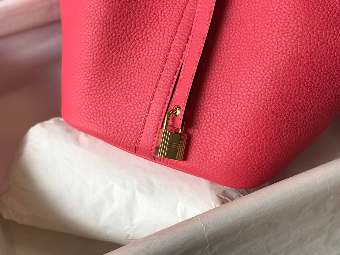 Bucket Bag Lipstick Pink