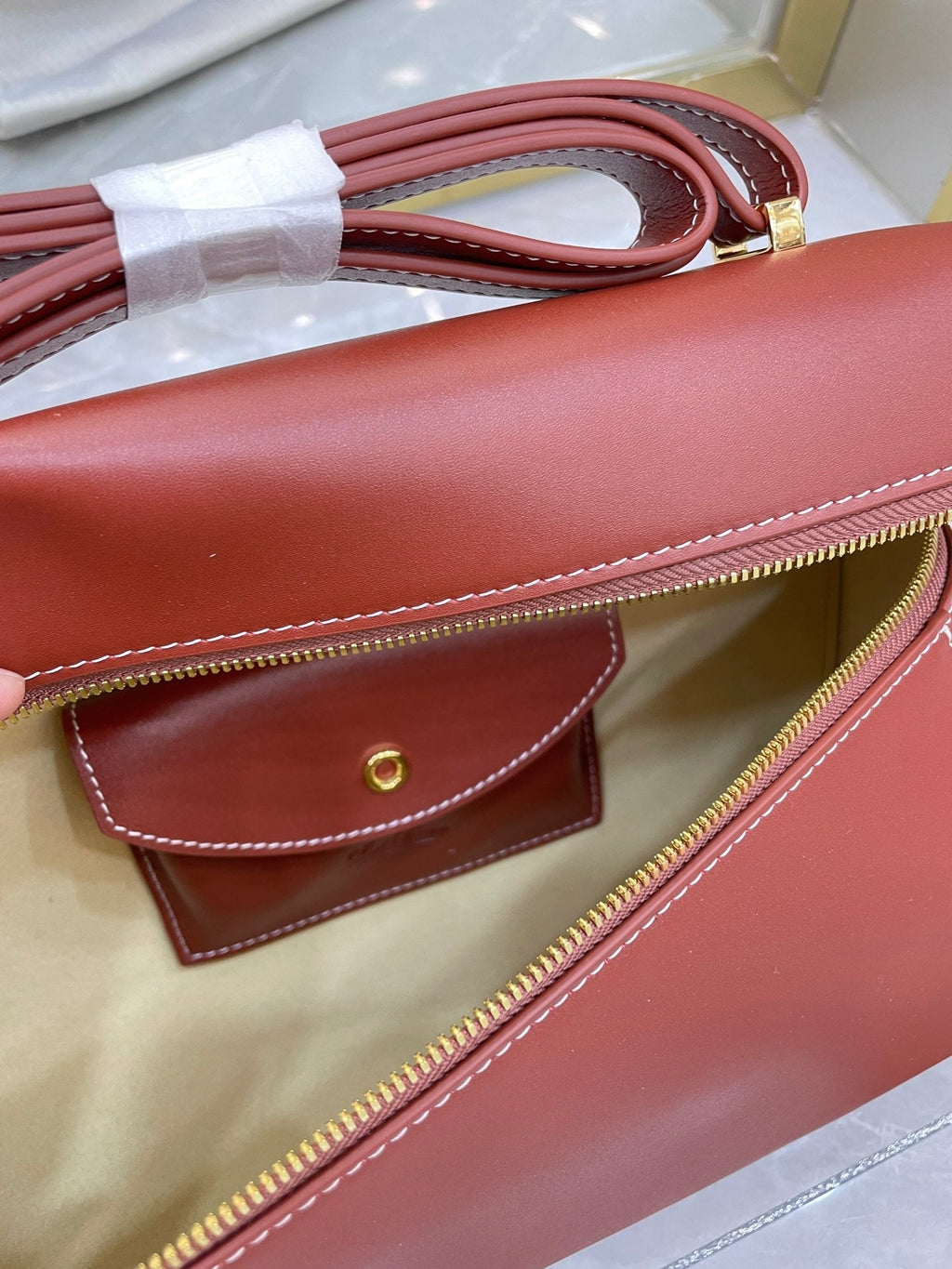 Saddle Loro Leather Bag