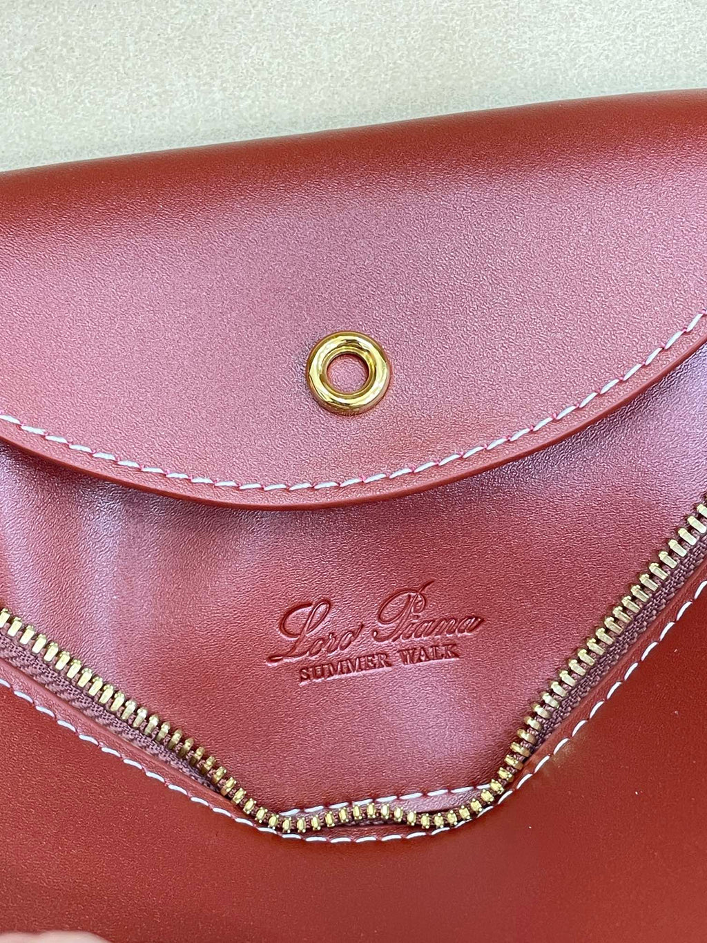 Saddle Loro Leather Bag