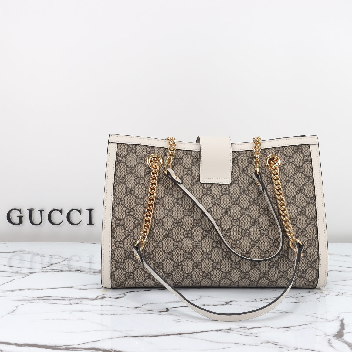 Apricot White Bag