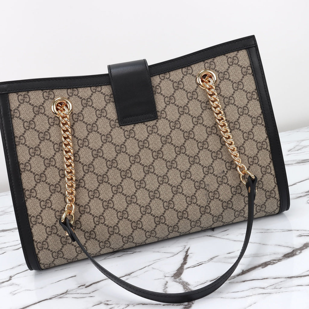 Lock Leather Bag