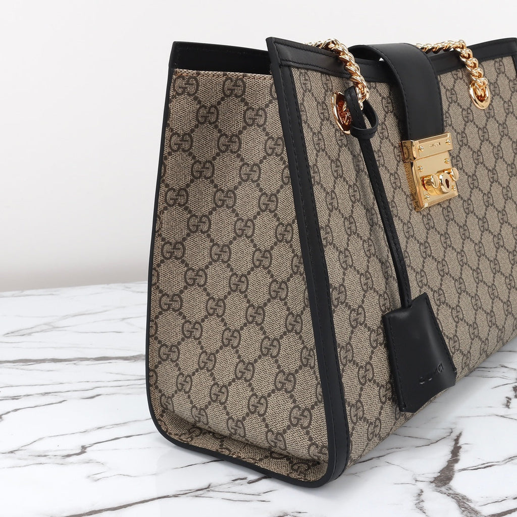 Lock Leather Bag