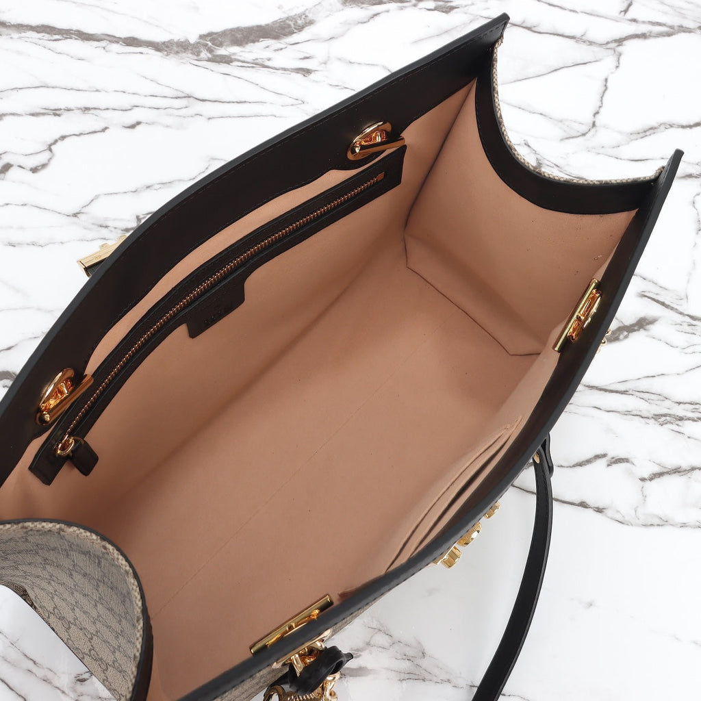 Lock Leather Bag
