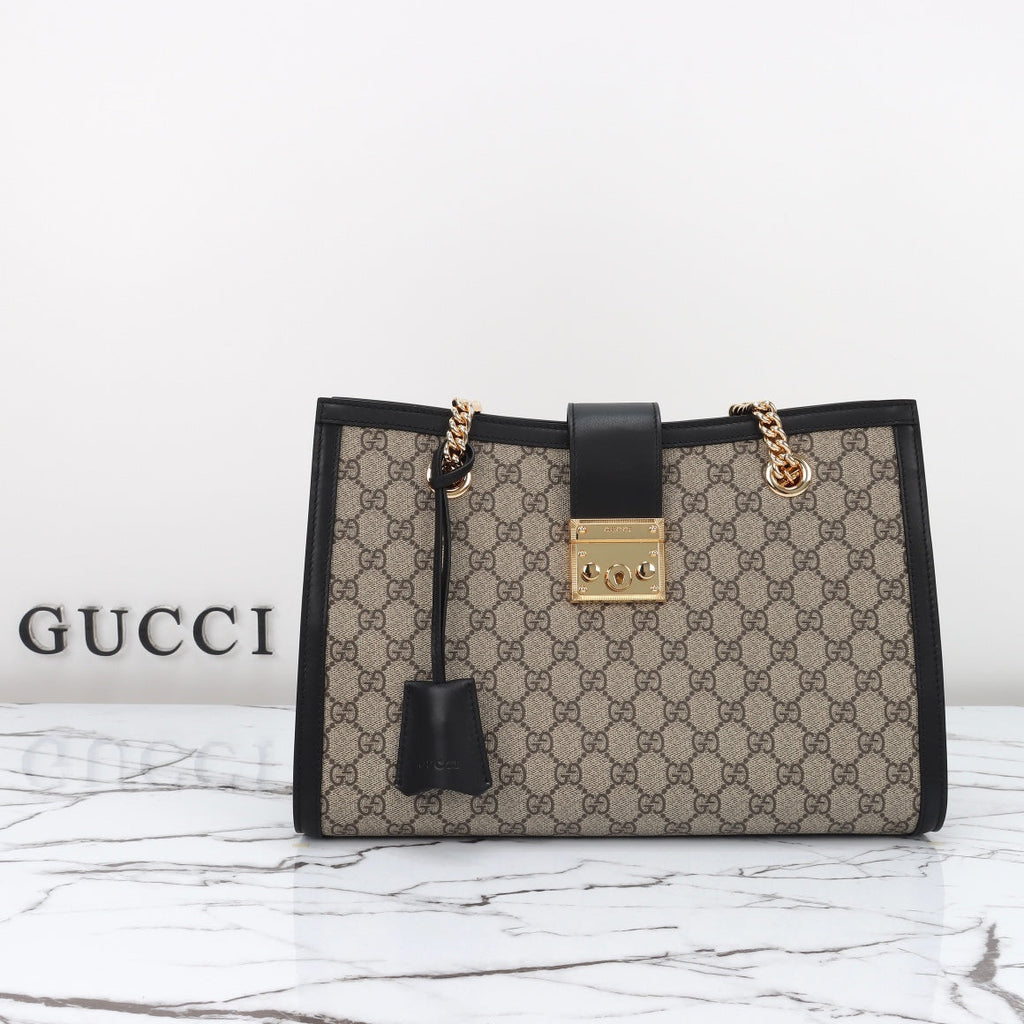 Lock Leather Bag