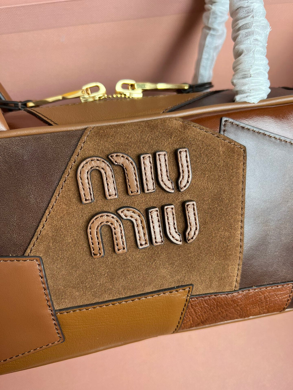 Patchwork Bowling Bag