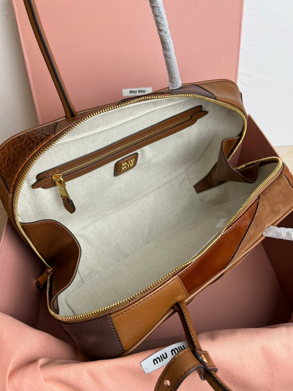 Patchwork Bowling Bag
