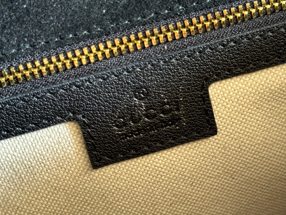 Blondie Small Shoulder Bag Black Patent Leather