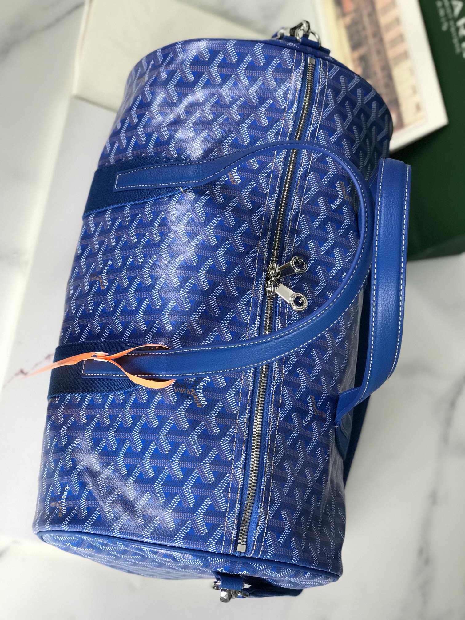 Barrel Travel Sports Bag – Blue (40cm)