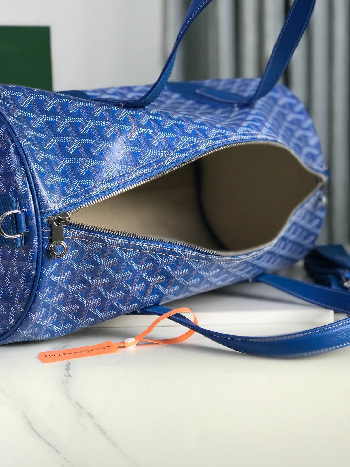 Barrel Travel Sports Bag – Blue (40cm)