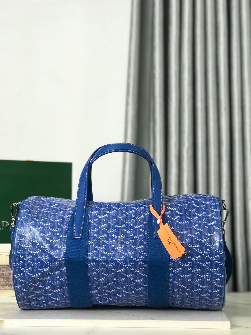 Barrel Travel Sports Bag – Blue (40cm)