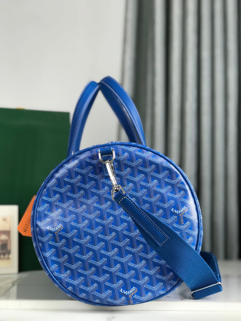 Barrel Travel Sports Bag – Blue (40cm)