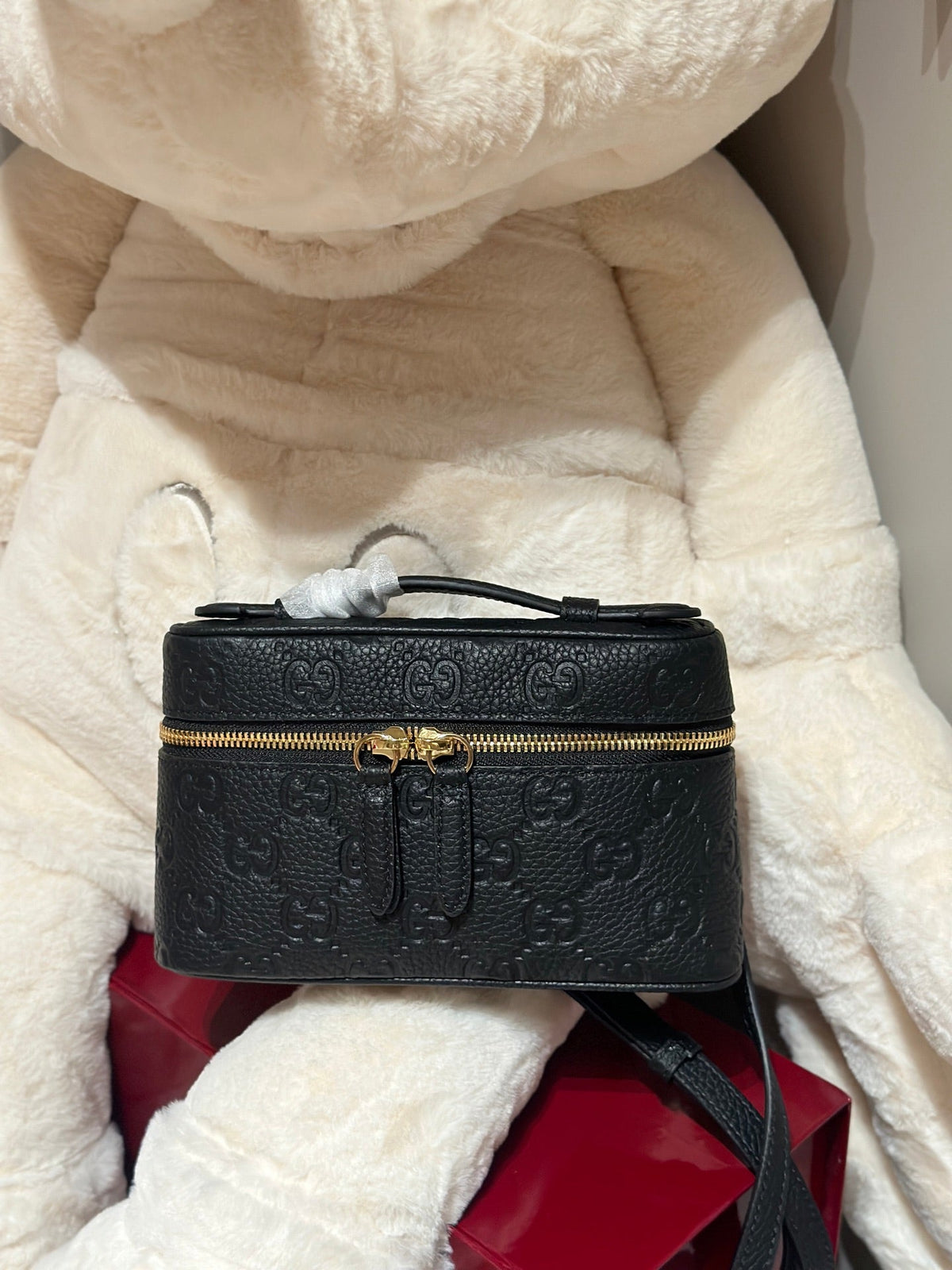 Shoulder Bag Pressed Leather