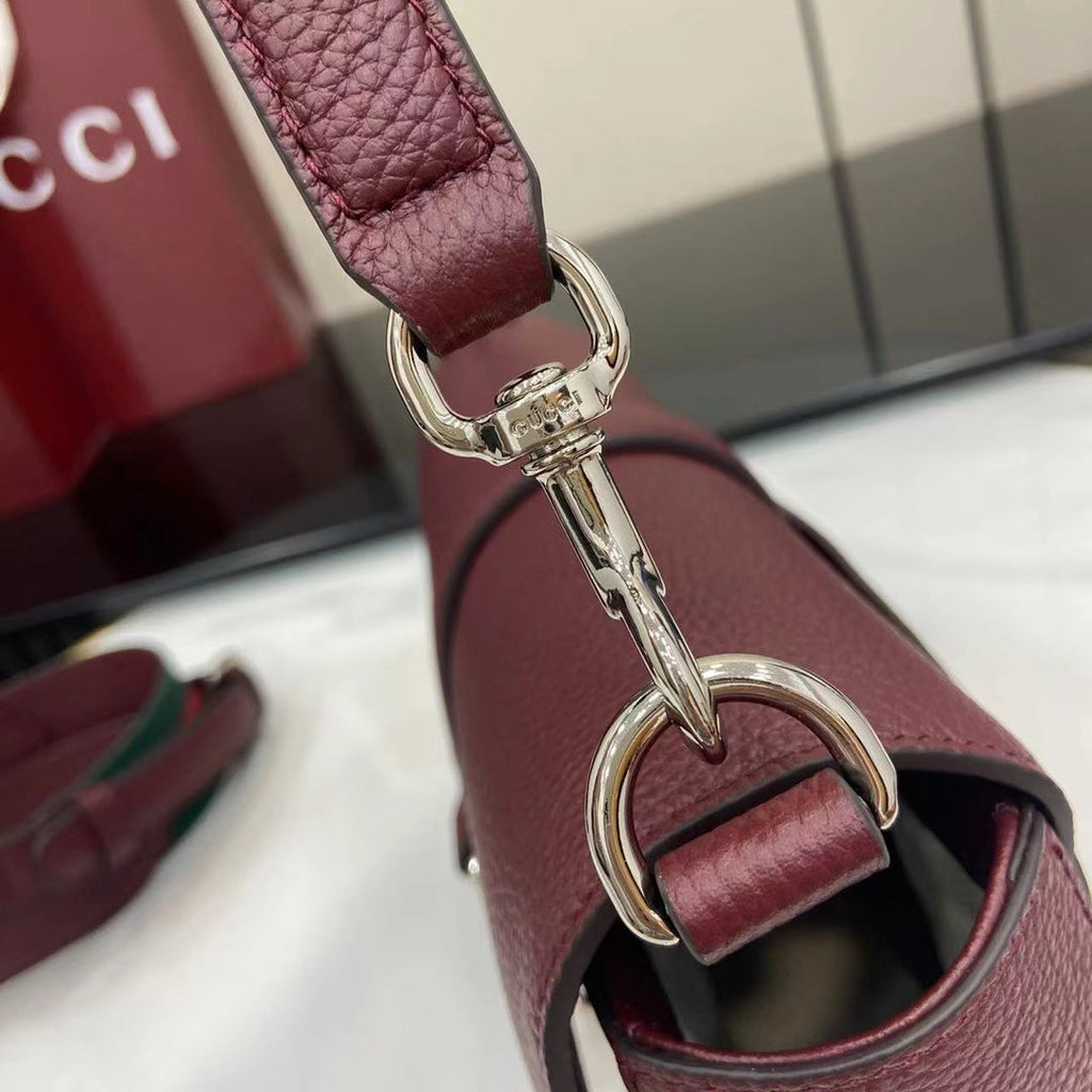 Crossbody Bag Ancora Red Leather