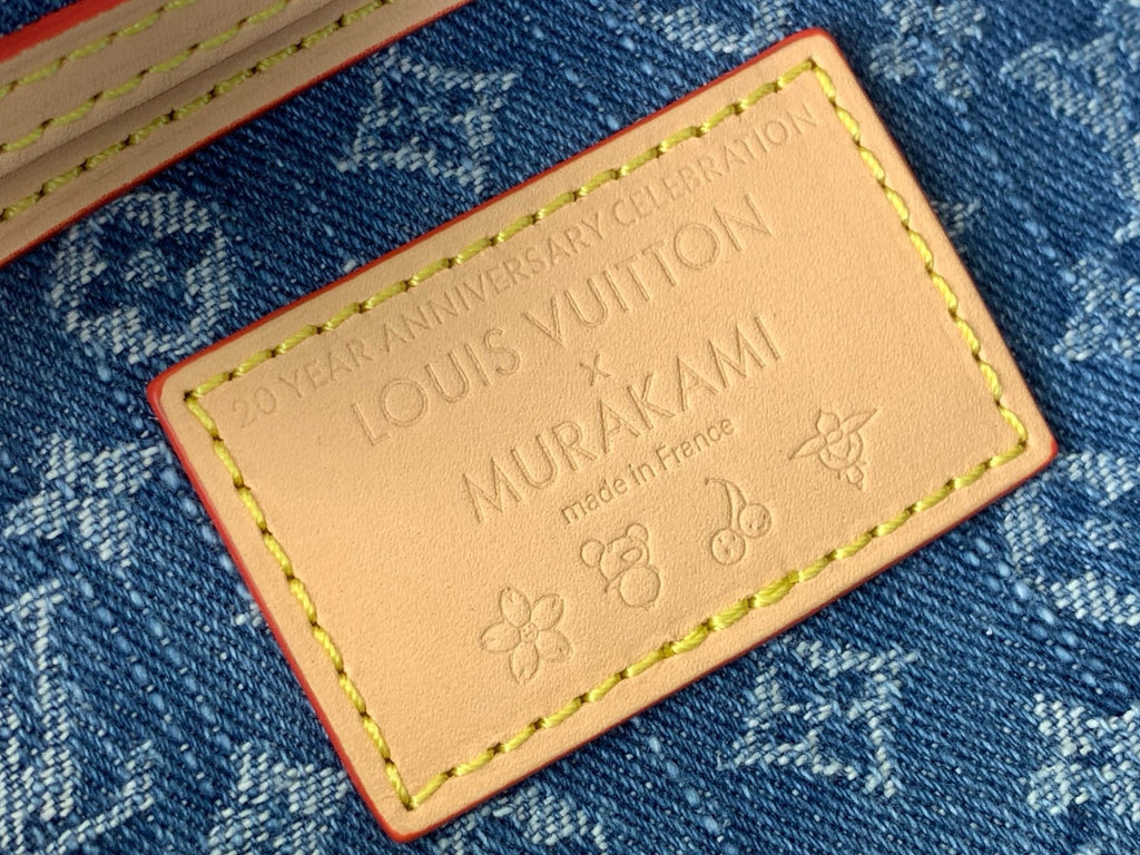 Monogram Denim Cerise