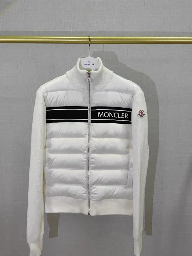 Hybrid Puffer Knit Jacket