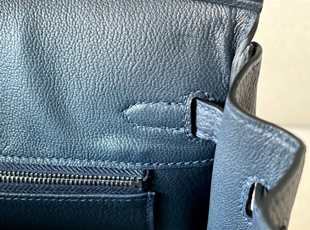 Structured Leather Handbag